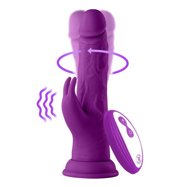 Realistinen dildo FemmeFunn Vortex Silikoni ABS Ø 4,7 cm (12,4 cm)