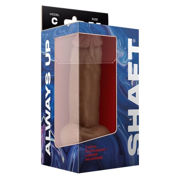 Realistinen dildo Shaft Silikoni Ø 4 cm (13,2 cm)