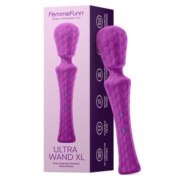 Eroottisten lelujen puhdistusaine FemmeFunn Purppura