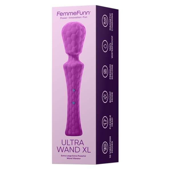 Eroottisten lelujen puhdistusaine FemmeFunn Purppura