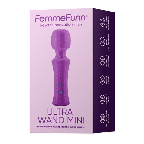 Eroottisten lelujen puhdistusaine FemmeFunn Purppura