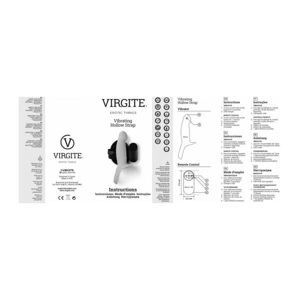Strap-on dildo Virgite L