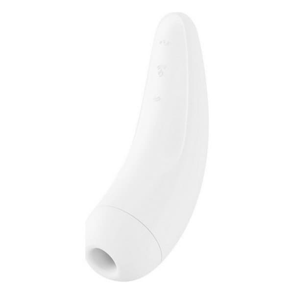 Sugstimulator för klitoris Satisfyer CURVY 2+ Vit