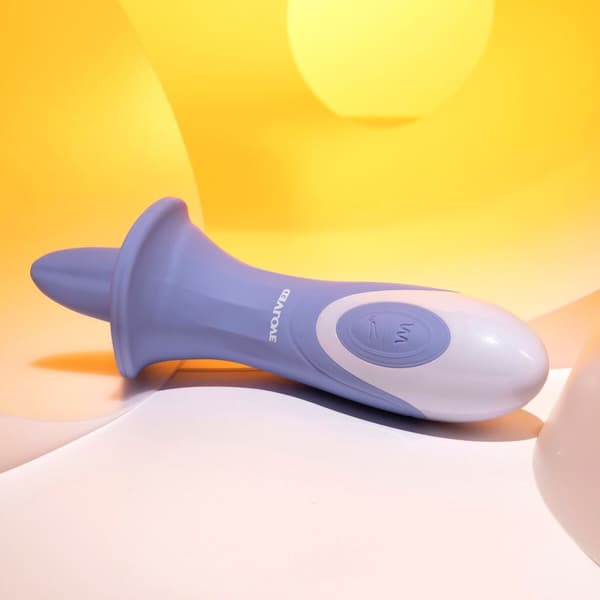 Krökt klitorisvibrator Curve Evolved Purpur