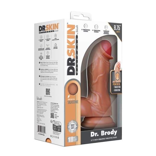 Realistisk vibrator Blush Dr Skin