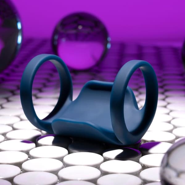 Vibrerande Ring Evolved Playboy Blå