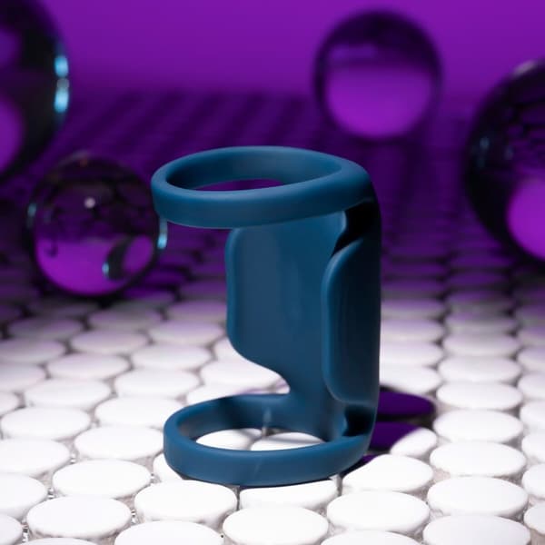 Vibrerande Ring Evolved Playboy Blå