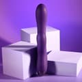 Miniatyrbild 4 av 11: Dubbelvibrator Dual Stimulation Vibe Evolved Playboy Purpur Violett