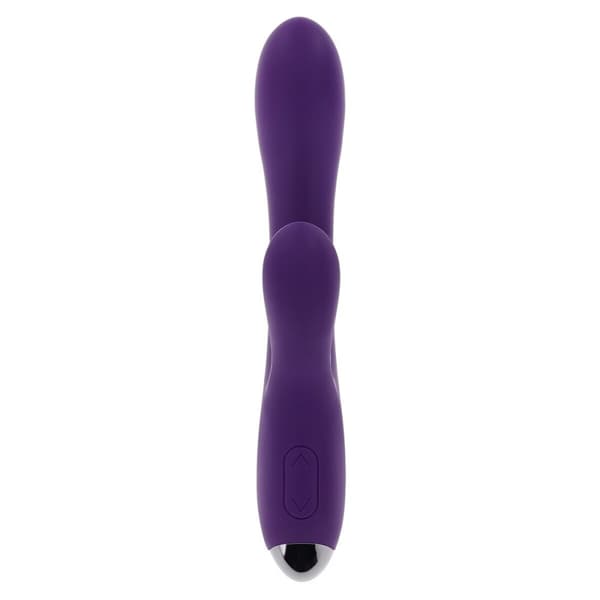 Dubbelvibrator Dual Stimulation Vibe Evolved Playboy Purpur Violett