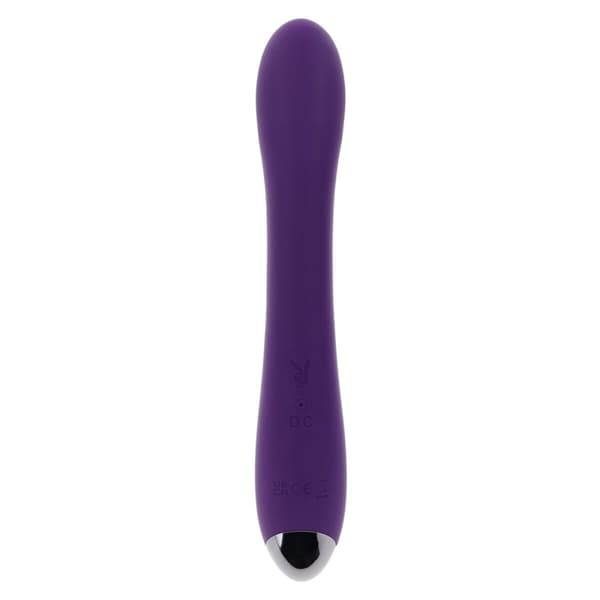 Dubbelvibrator Dual Stimulation Vibe Evolved Playboy Purpur Violett