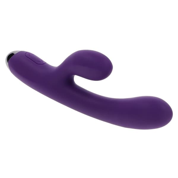 Dubbelvibrator Dual Stimulation Vibe Evolved Playboy Purpur Violett