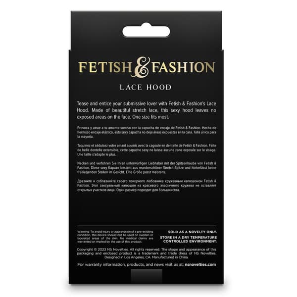 Mask NS Novelties Fetish & Fashion Svart