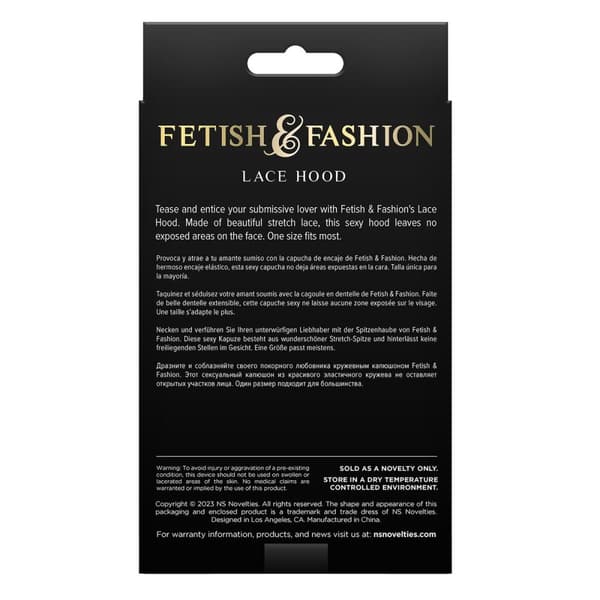 Mask NS Novelties Fetish & Fashion Svart