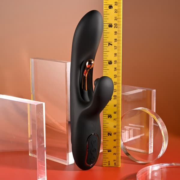 Dubbelvibrator Dual Stimulation Vibe Evolved Playboy Svart