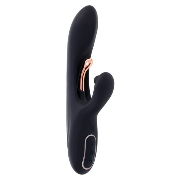 Dubbelvibrator Dual Stimulation Vibe Evolved Playboy Svart