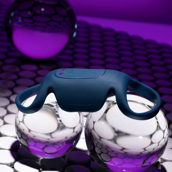 Vibrerende Ring Evolved Playboy Blå