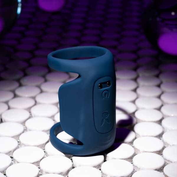 Vibrerende Ring Evolved Playboy Blå