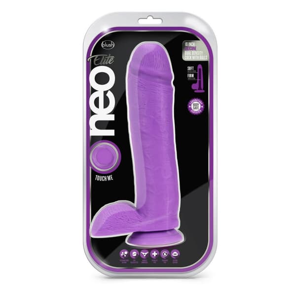 Realistisk Dildo Blush Neo Silikone Ø 6 cm (21,5 cm)