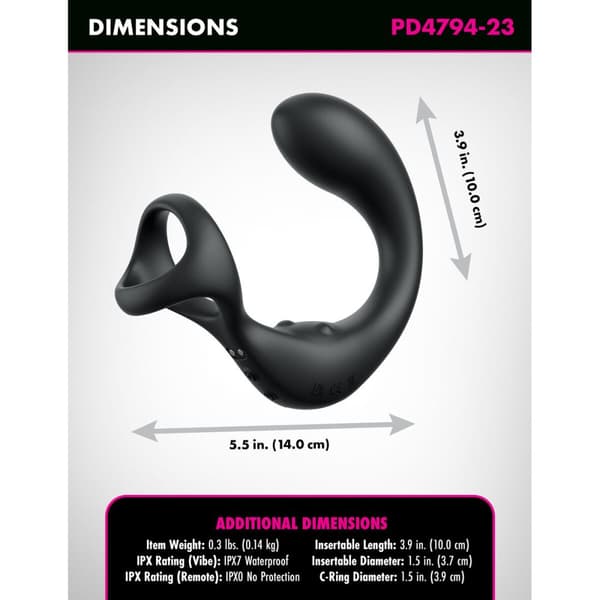 Anaalivibraattori Pipedream Anal Fantasy Elite Musta