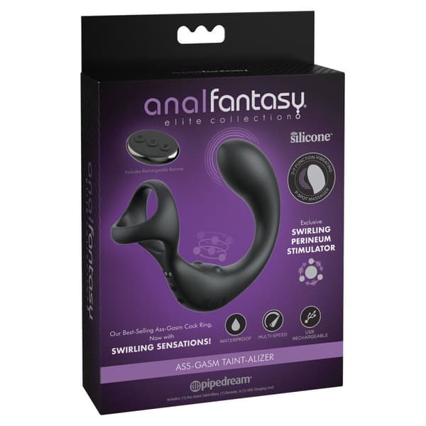 Anaalivibraattori Pipedream Anal Fantasy Elite Musta