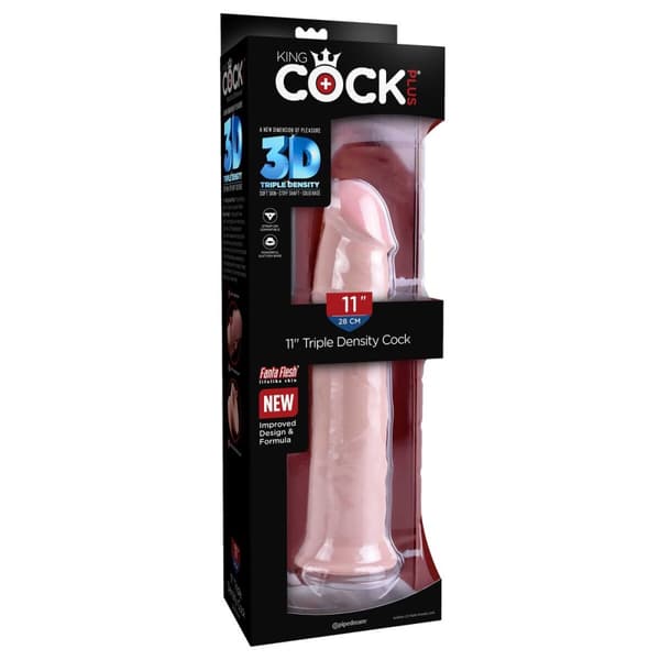 Realistinen vibraattori Pipedream King Cock Plus