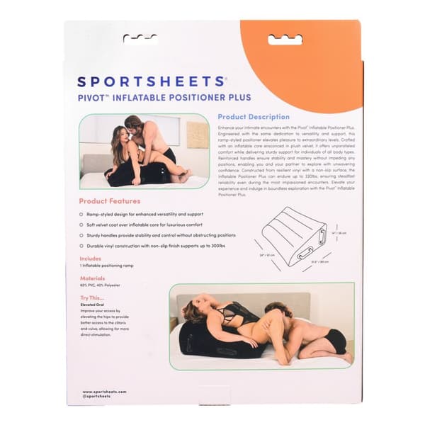 Kudde Sportsheets Pivot Svart