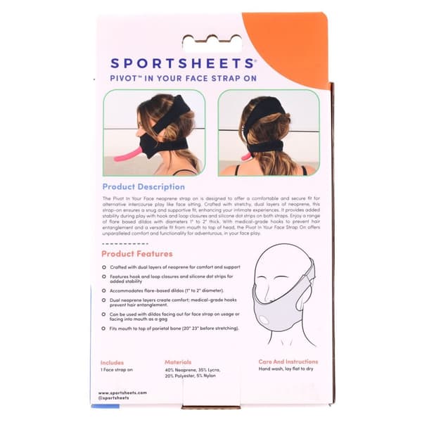New Comers Strap Sportsheets Pivot Pinkki