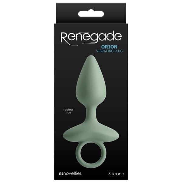 Anal plug NS Novelties Renegade Grøn (7,6 cm)