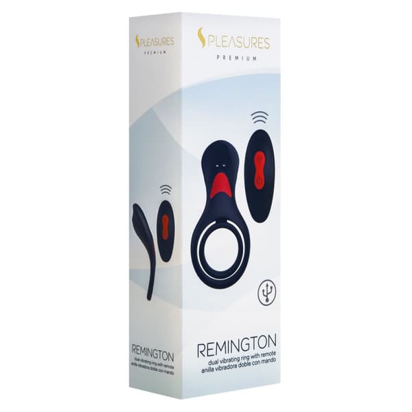 Vibrerende Penisring S Pleasures Sort