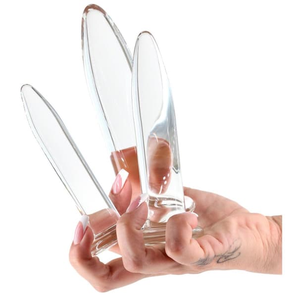 Anal plug NS Novelties Trainer Kit 3 Dele (13 cm) (13,9 cm) (11,3 cm)
