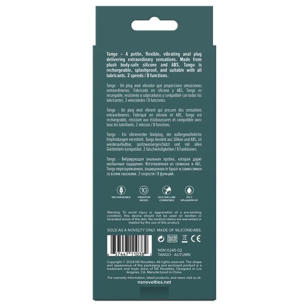 Analplugg NS Novelties Lust-n-Dreams Brun (8,5 cm)