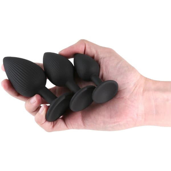 Analplugg NS Novelties Renegade Svart (8,9 cm)