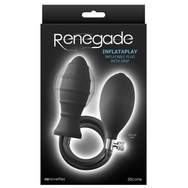 Analplugg NS Novelties Renegade Svart (10,5 cm)