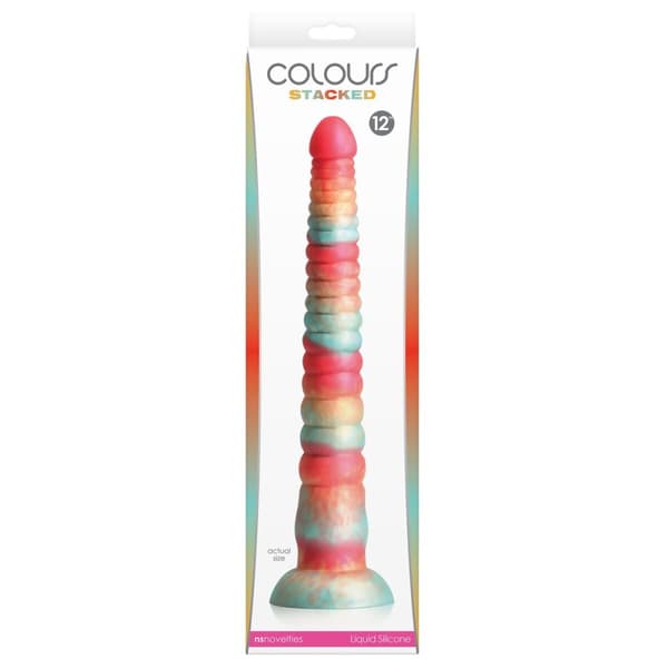Dildo NS Novelties Colours Multicolour Ø 4,5 cm