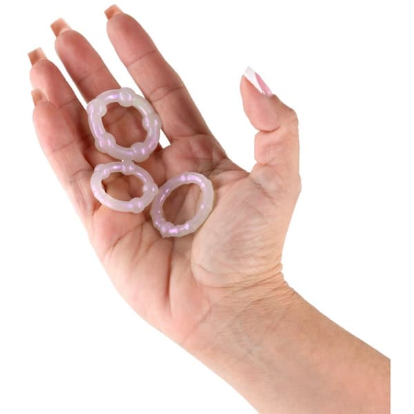 Penisring NS Novelties Fantasia Vit (S) (M) (L)