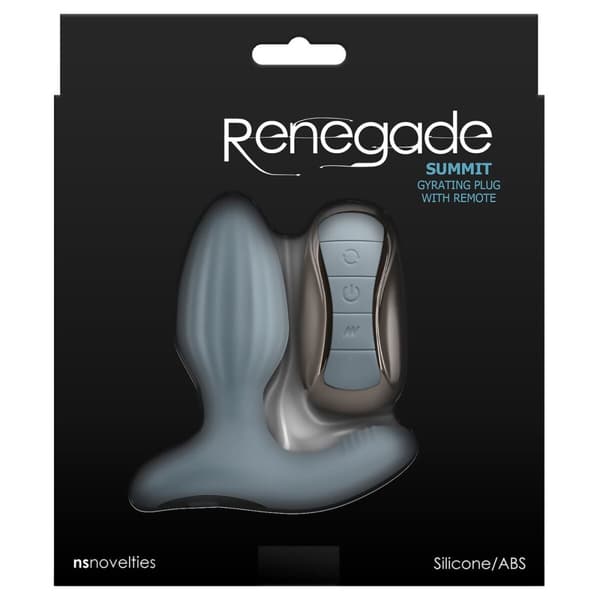 Anustappi NS Novelties Renegade Sininen (3,7 cm)