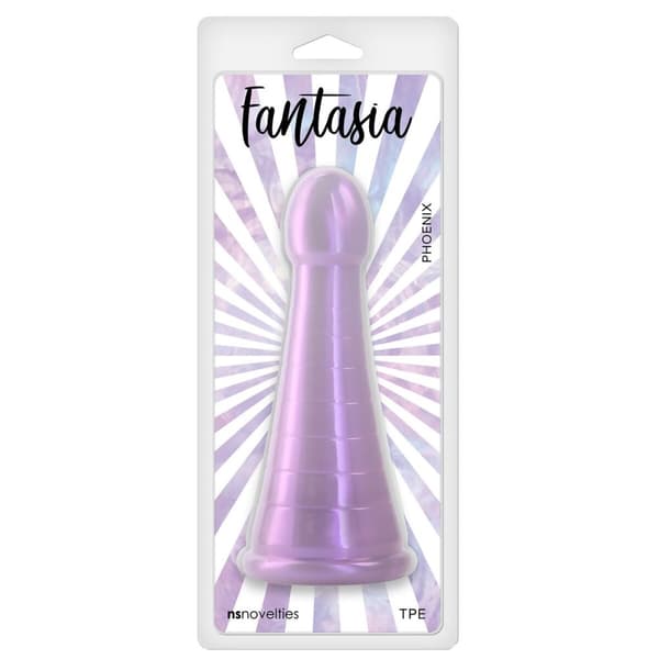 Dildo NS Novelties Fantasia Ø 5 cm Ø 7,4 cm Purppura
