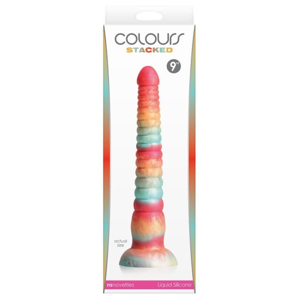 Dildo NS Novelties Colours Monivärinen Ø 4,1 cm