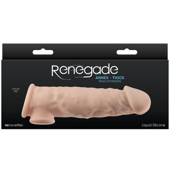 Penissuoja NS Novelties Renegade Liha 18,6 x 4,3 x 5,5 cm