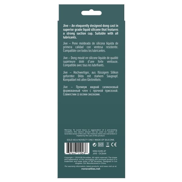Anustappi NS Novelties Lust-n-Dreams Sininen (12 cm)