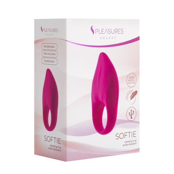 Värisevä Penisrengas S Pleasures Pinkki