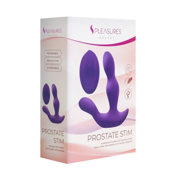 Eturauhasen hieroja S Pleasures Liila