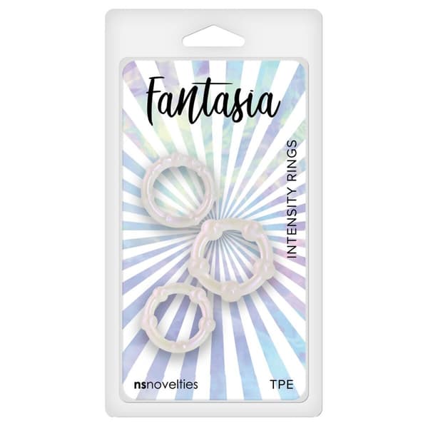 Penisrenkaat NS Novelties Fantasia Valkoinen (S) (M) (L)