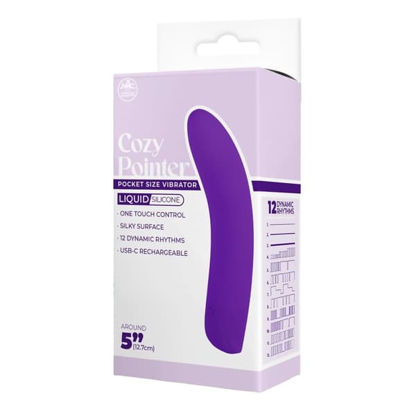 G-spotvibrator NMC Purpur 12,7 cm