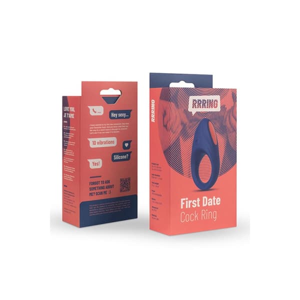 Penisring FeelzToys RRRING First Date Vibrator (28 mm)