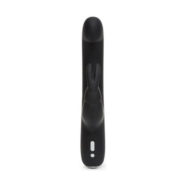 Kanindildo Happy Rabbit G-Spot Svart