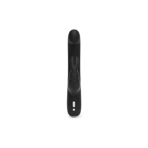 Kanindildo Happy Rabbit G-Spot Svart