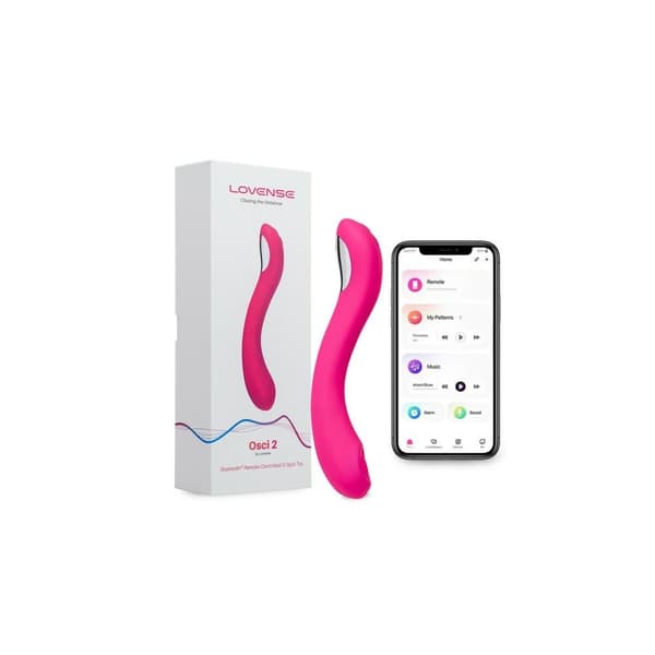 Massageapparat för par Lovense Osci Rosa