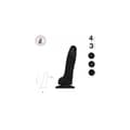Miniatyrbild 2 av 5: Dildo Strap-on-me Realistic Svart S