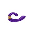 Miniatyrbild 6 av 8: Dubbelvibrator Dual Stimulation Vibe Shunga Miyo Purpur